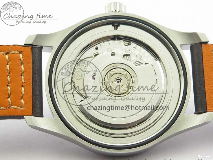 MIROTIME 0419 MARK XVIII Le Petit Prince IW327004 SS FKF 1:1 Best Edition Blue Dial On Brown Leather Strap Trendsetting 7117